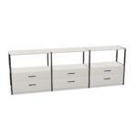 Nowy Styl Aplo Cabinet 2OH 3C 3-Column Shelving Open Cabinet