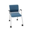 Nowy Styl Youteam Stationary Chair 4-Leg Roll Frame LB-Mesh Uph Back With