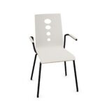 Nowy Styl Lantana Arm 4-Leg With Armrests Upholstered Frame Chair