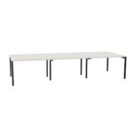 Nowy Styl Bspace Workbench 6U I-Leg RC Plus Fixed Height Bench Desk