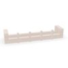 Zilenzio 11 Wall-Mounted Coat Rack