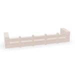 Zilenzio 11 Wall-Mounted Coat Rack