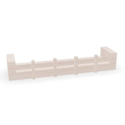 Zilenzio 11 Wall-Mounted Coat Rack