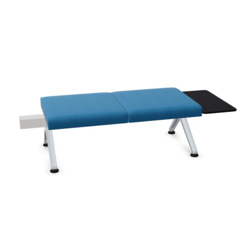 Kusch + Co V-Travel Bench-2 Soft Modular End Module Soft Seat Upholstered Beam