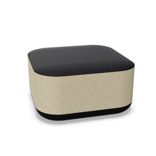 Bralco 4-Seat Upholstered Pouf Ottoman