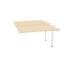 Frezza Pop Ace Middle Shared Workstation Separated Top Bench Desk