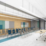 Nowy Styl Sileo Turn Leaf Freestanding Upholstered Acoustic Room Divider