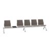 Kusch + Co V-Travel Bench-5 Standard 5-Seat With Tabletop Beam Seating