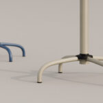 Nowy Styl Cafe-VI Lgw 4-Leg Upholstered Wooden Frame Chair