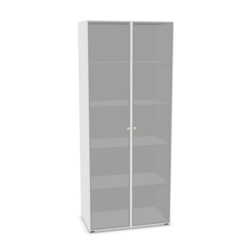 Bralco Aba Double-Door Full-Height Doors Storage Cabinet