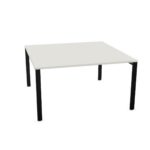 Nowy Styl Sqart Table I-Leg L4 Square T1 Fixed-Height Base Top Meeting Table