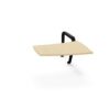 Nowy Styl Iso Tablet Wood Left Wooden Chair Writing Tablet
