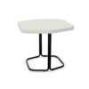 Nowy Styl Hexa Table Hexagon Base 4-Leg Hexagonal Top Side Table