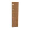 Bralco Aba 4-Compartment Independent Doors Locker Cabinet