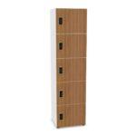 Bralco Aba 5-Compartment Independent Doors Locker Cabinet