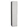 Bralco Tall Glass Door Storage Cabinet