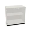 Nowy Styl Sqart Cabinet Hinged Glass Double Door Melamine Freestanding Doors