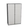 Bralco Glass-Door Tempered Doors Storage Cabinet