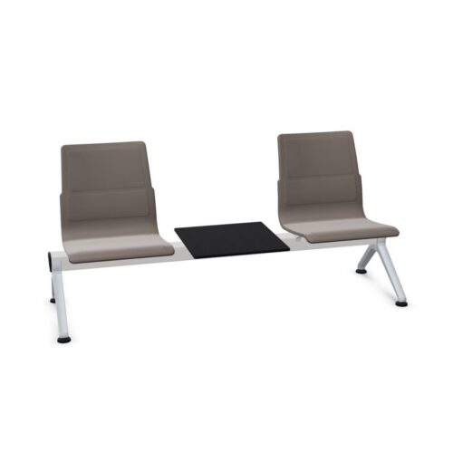 Kusch + Co V-Travel Bench-2 Big Top Integrated Table Beam Seating