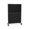 Abstracta Agile Media Screen Graphite Acoustic Room Divider