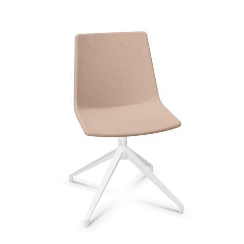 Gaber Akami Upholstered Unica Base 4 Castors 4-Star Base Conference Chair