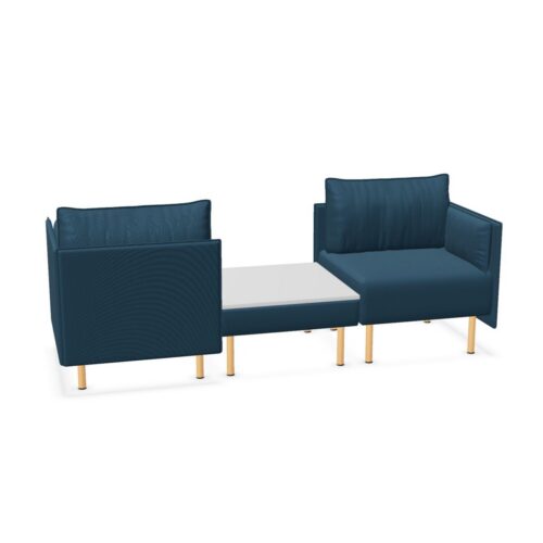 Kusch + Co Creva Landscape 1 T 1 LN DS Double-Sided Low Panel Modular Sofa Set
