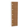 Bralco Aba 5-Door Free Code Locker Cabinet