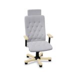Nowy Styl Chester Wood Hru STW02 Task With Armrests Upholstered Office Chair