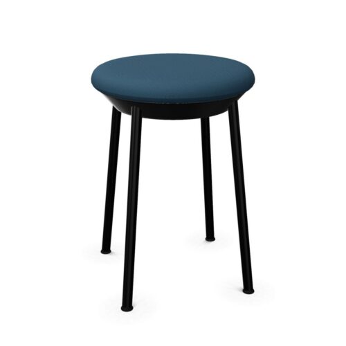 Kusch + Co Creva Stool 4L Uph 4-Leg Upholstered Stool