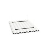 Abstracta Scala Ceiling Suspended Corrugated Panel Sound-Absorbing Acoustic