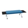 Kusch + Co V-Travel Vtravel Bench Soft Seat 2U TE2 2-Seat Upholstered Beam