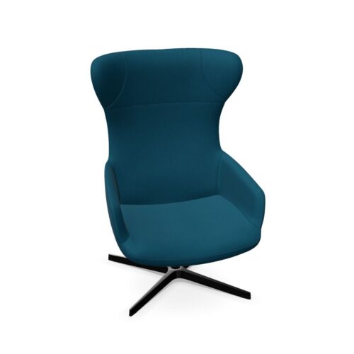Kusch + Co Lupino Lounge Armchair Swivel With Armrests Upholstered Lounge