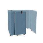 Nowy Styl Brainy Desk Freestanding Uph Mobile Acoustic Pod Upholstered