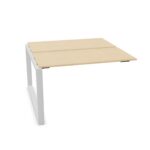 Bralco 2-Person Melamine Top Bench Desk