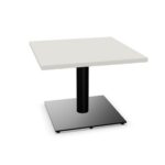 Nowy Styl Meethink Table One-Column One-Plate Base Square Top Meeting Table