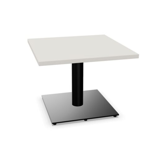 Nowy Styl Meethink Table One-Column One-Plate Base Square Top Meeting Table