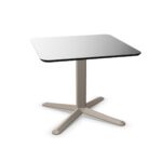 Gaber Arket Porcelain 3-Ped Alu Base H50 3-Pedestal Top Coffee Table
