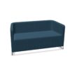 Nowy Styl Granite Sofa 2-Seater Upholstered Cantilever Sofa