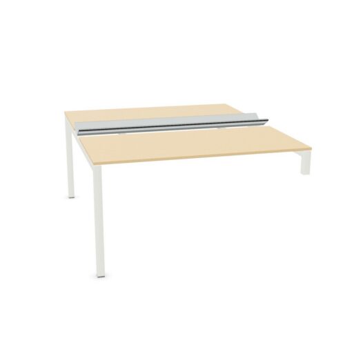 Frezza Shared Workstation With Central Cable Tray Bench Desk