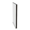 Bralco Freestanding Partition Panel Metal Feet Room Divider Panel