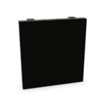 Bralco Front-Mounted Fabric-Covered Desk Screen