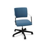Nowy Styl 2ME Conference Swivel Chair 5-Star Uph With Armrests Upholstered
