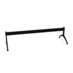 Bralco Area 3 Places Metal Crossbar Base Desk Frame