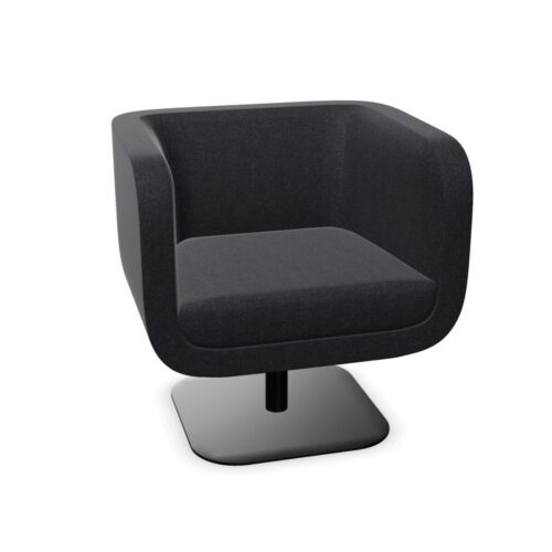 Kusch + Co Bound Armchair Swivel LB-Uph Back Upholstered Lounge Armchair