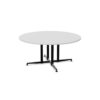 Kusch + Co San Siro Table One-Column 4-Star Base Quadruple Column Round Top