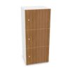 Bralco Aba 3-Compartment Independent Doors Locker Cabinet