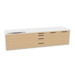 Bralco Low Storage Cabinet Doors Sideboard
