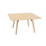 Bralco Square Meeting Table Wooden Worktop Conference Table