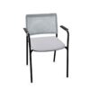 Nowy Styl Intrata V-32 Flbl-Arm Four-Legged With Armrests Mesh Frame Chair