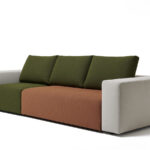Diemme Square Modular Upholstered Pouf